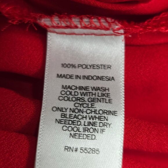 Express Red The Portofino Roll Tab Shirt - Picture 5 of 7